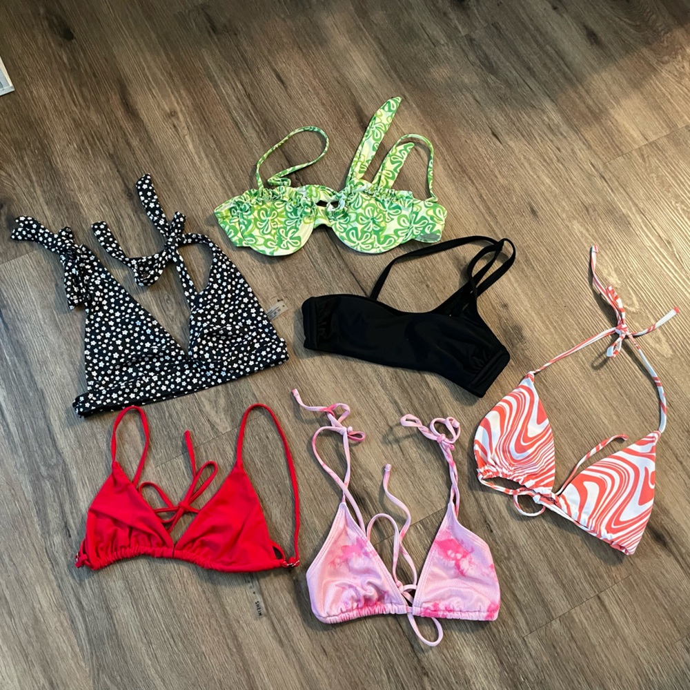 SHEIN/TARGET M Swim Top Bundle